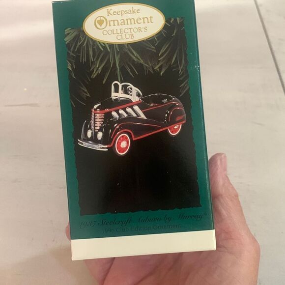 Hallmark 1996 Die Cast Pedal Car Ornament - Picture 7 of 8